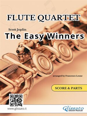 cover image of "The Easy Winners" for Flute Quartet (score & parts)